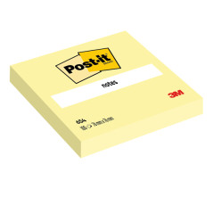 Conf. 12 Blocchi 100fg Post-it® Giallo Canary™ 38x51mm 653